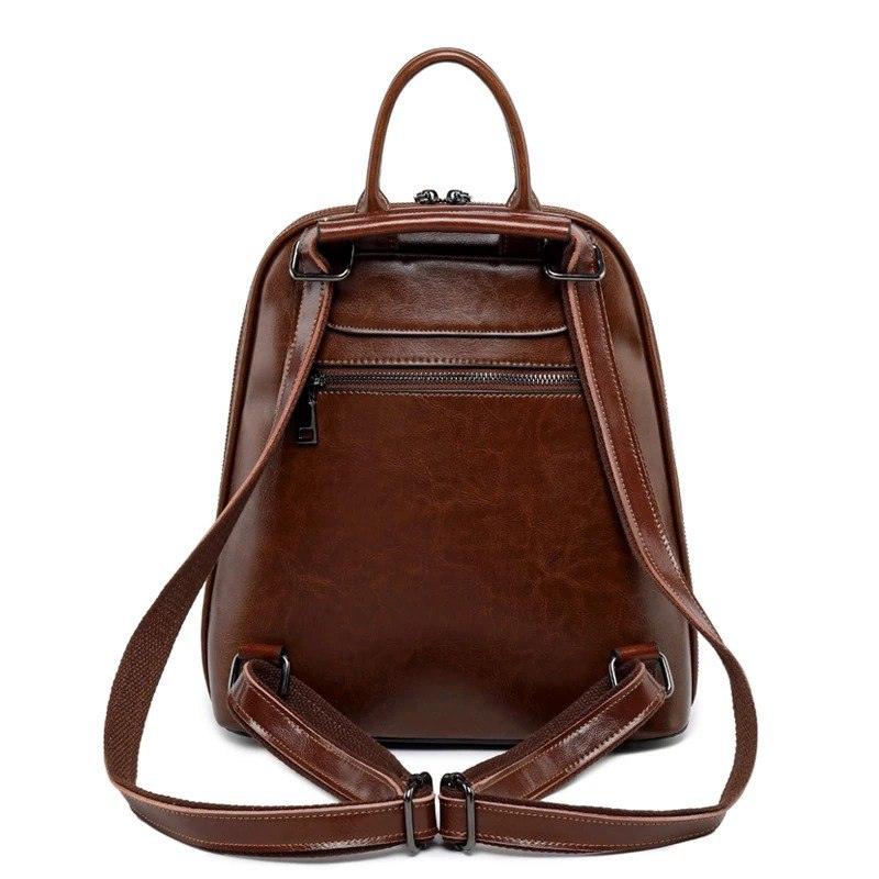Mochila Feminina em Couro Genuíno Vitória