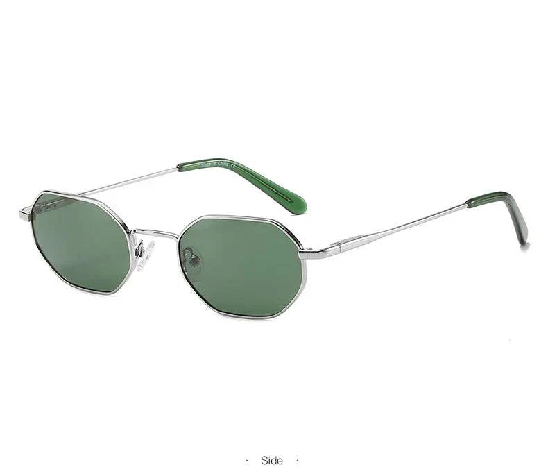 Óculos de Sol Feminino Retro Poligonal Polarizado - Femory