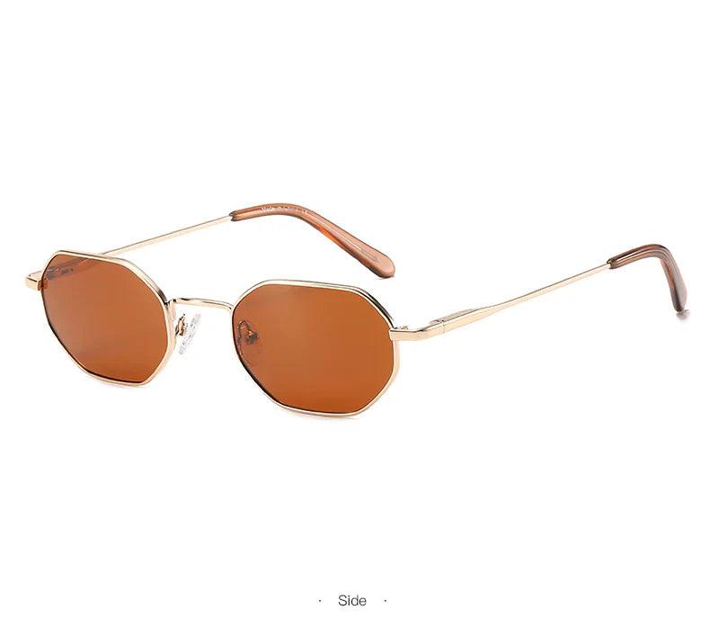 Óculos de Sol Feminino Retro Poligonal Polarizado - Femory