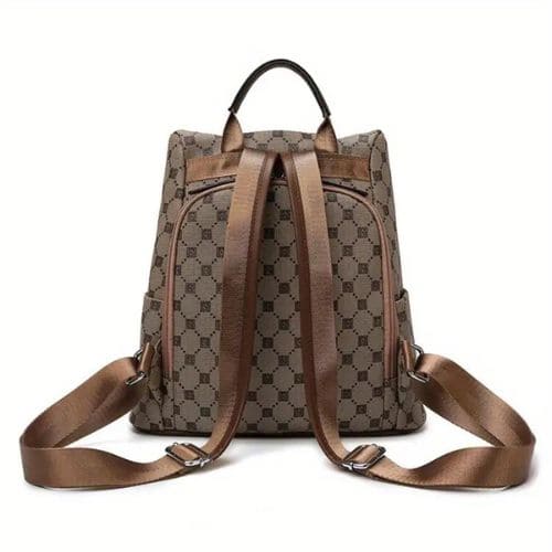 Mochila Feminina Retrô Anti-Furto