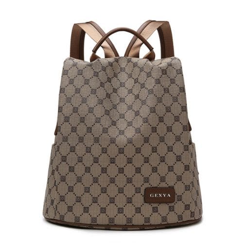Mochila Feminina Retrô Anti-Furto