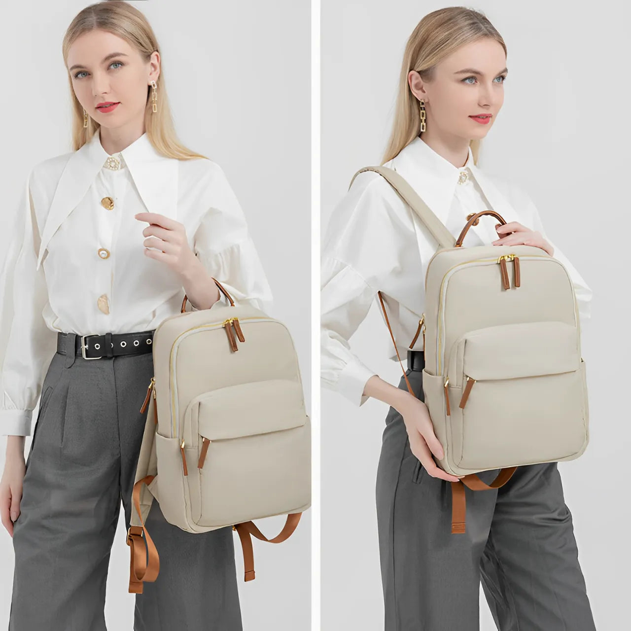 Mochila Impermeável Feminina Notebook Modelo Marcela