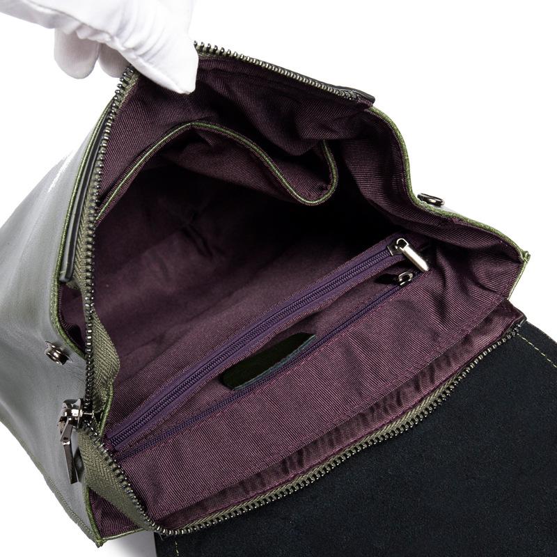 Mochila Feminina em Couro Genuíno Lysa Atemporal