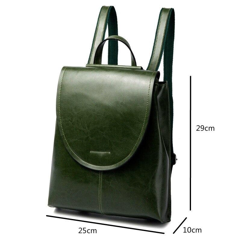 Mochila Feminina em Couro Genuíno Lysa Atemporal