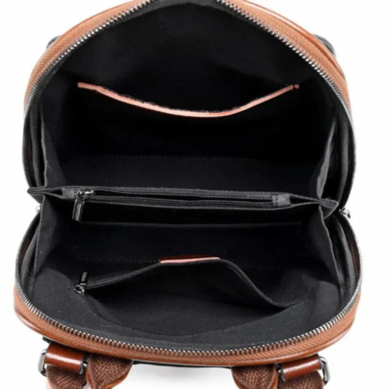Mochila Feminina em Couro Genuíno Vitória