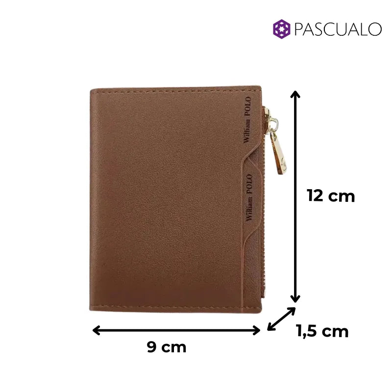 Carteira Feminina Pequena William Polo Modelo Minimal