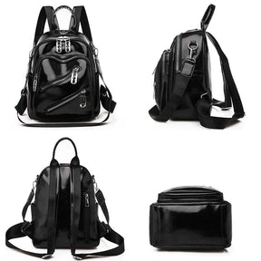 Mochila Feminina em Couro Legítimo - Manuela