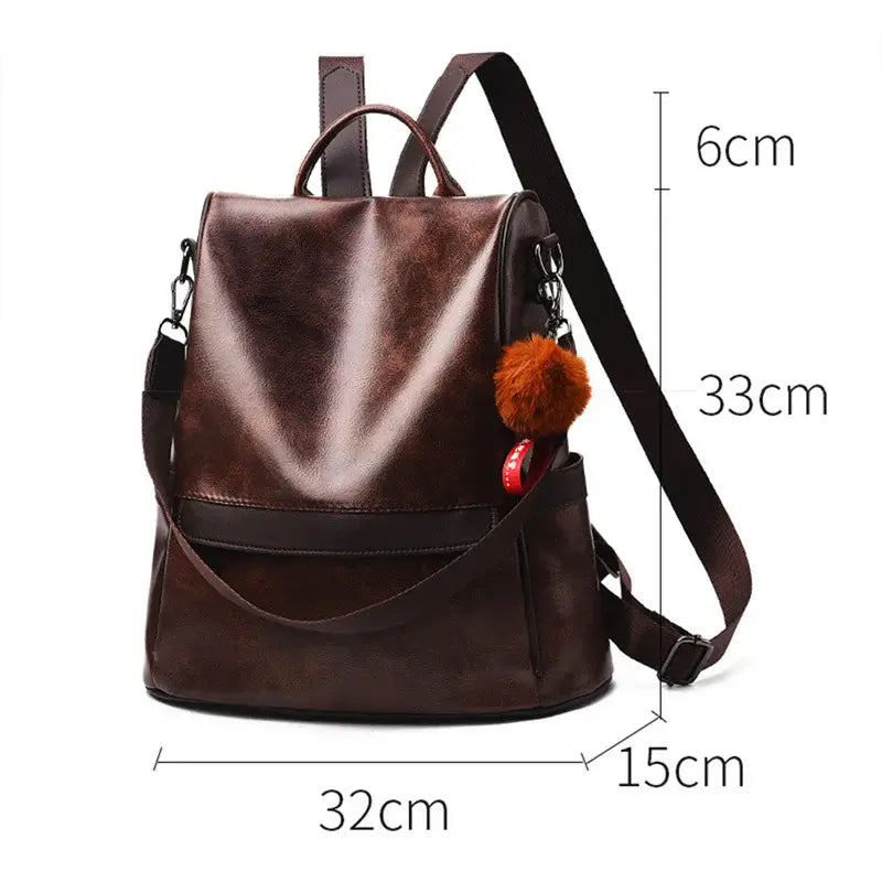Bolsa Mochila Feminina Impermeável Mabel