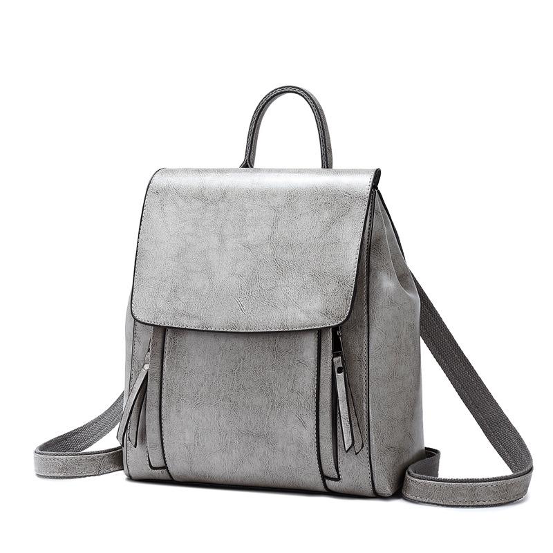 Mochila Feminina em Couro Genuíno Lygia - Modelo Exclusivo