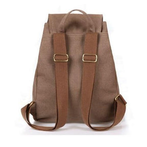 Mochila Feminina Escolar de Algodão