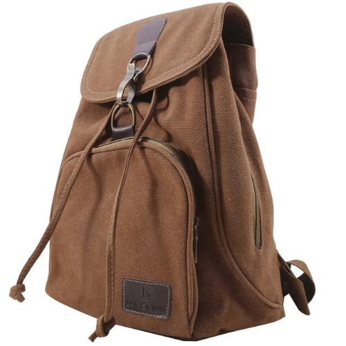 Mochila Feminina Escolar de Algodão