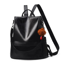 Mochila Feminina em Couro Genuíno Thalia Compacta