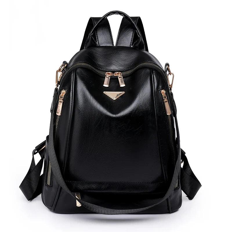 Mochila Feminina em Couro Genuíno Vienna