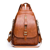 Mochila Feminina em Couro Legítimo - Wood