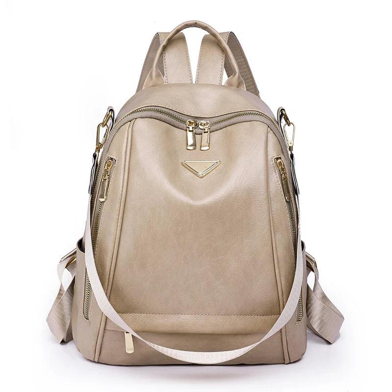 Mochila Feminina em Couro Genuíno Vienna