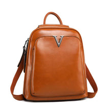 Mochila Feminina em Couro Genuíno Vitória