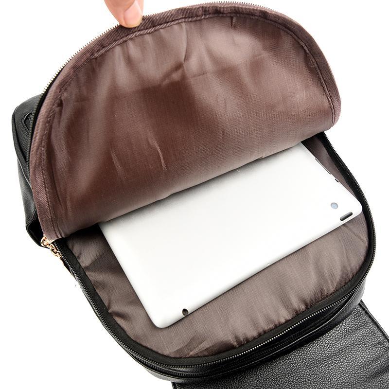 Mochila Feminina em Couro Genuíno Camille