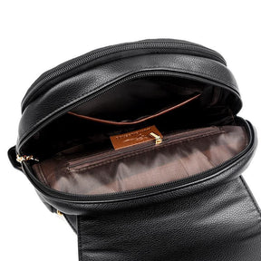 Mochila Feminina em Couro Genuíno Camille