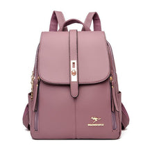Mochila Feminina em Couro Genuíno Camille
