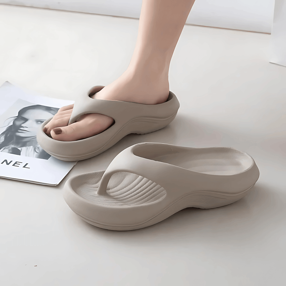 Chinelo Anatômico Macio e Confortável OrtoFit